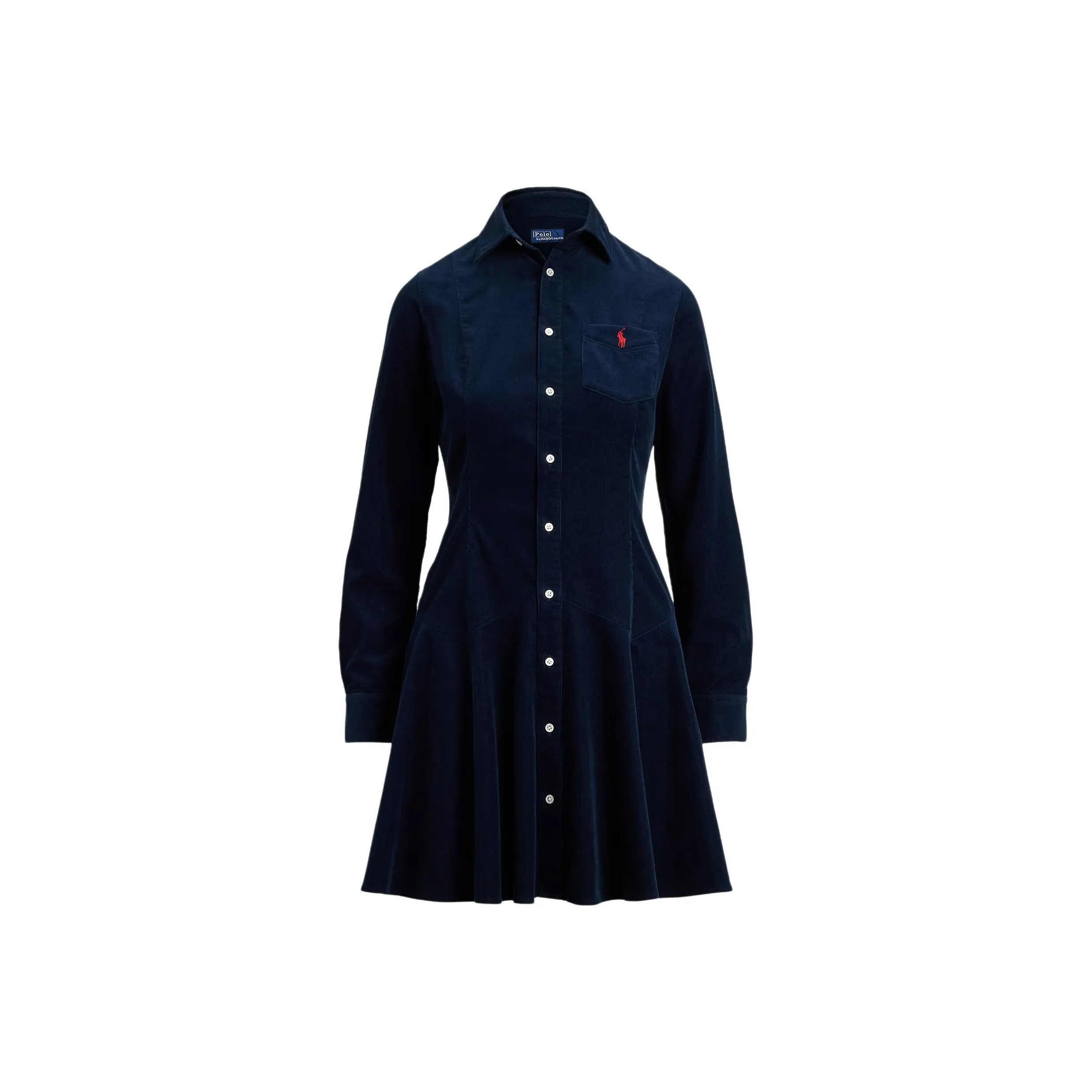 Polo Ralph Lauren Длинное платье с длинными рукавами женское