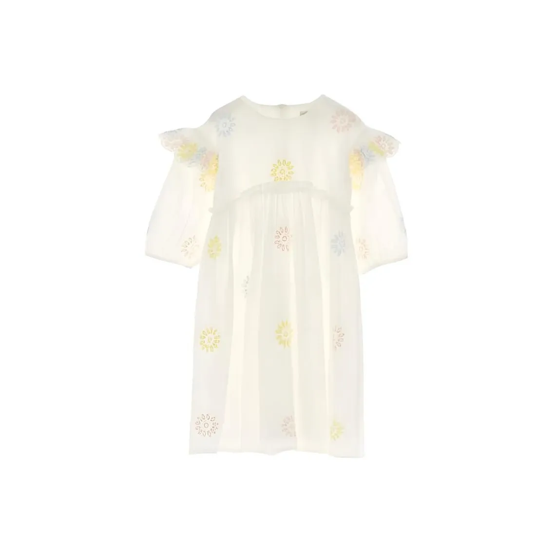 Stella McCartney Платье SS23 Белый Детский