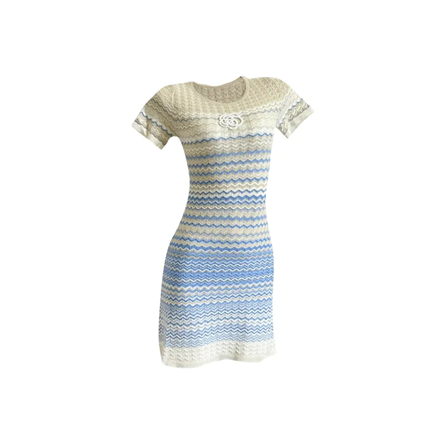 AFGGD Короткий рукав Платье Женское