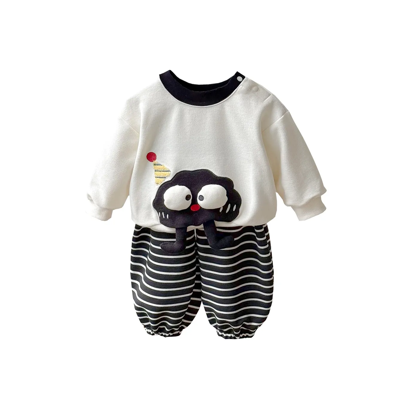 Rindu Повседневная спортивная одежда Осень и зима 2 предмета комплект для малышей и детей дошкольного возраста