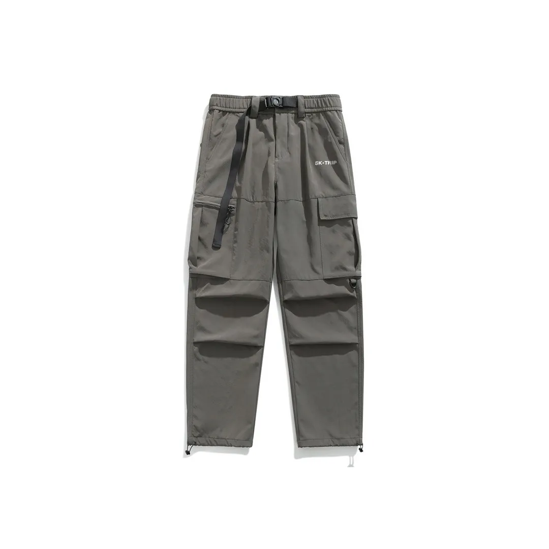 SK.TRIP Коричневый Мужской Карго Брюки