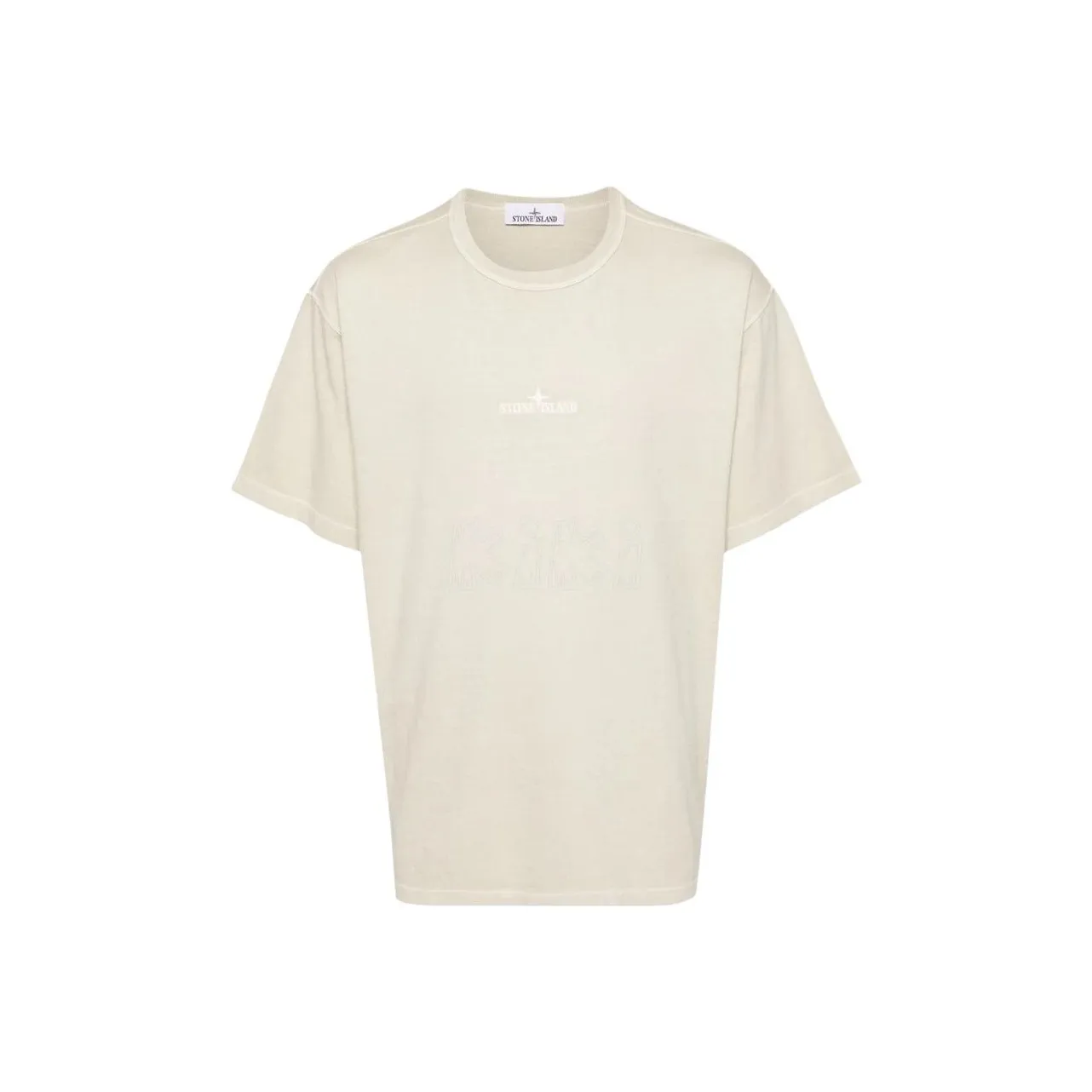 STONE ISLAND Gypsum Унисекс T-рубашки