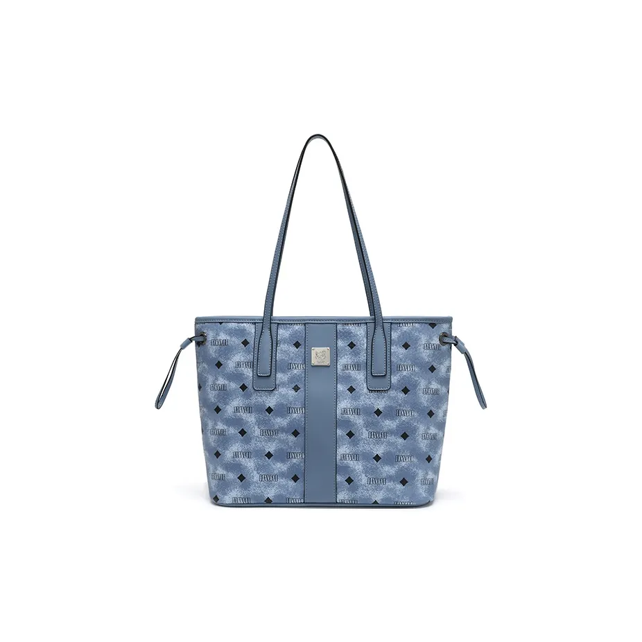 SEPTWOLVES PVC PU (полиуретан) Сумка-тоут Сумка через плечо Женская Синяя