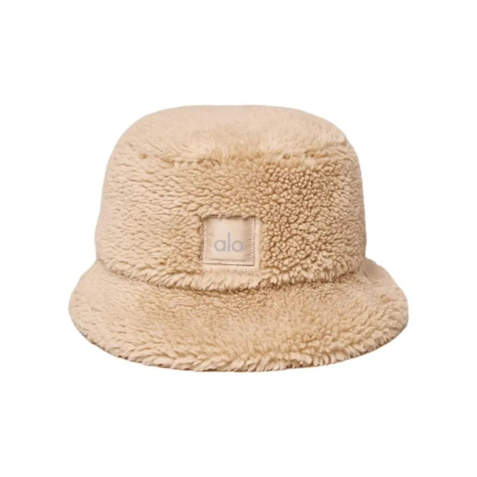 Alo Yoga Искусственный мех Панамы Унисекс Светло-коричневый