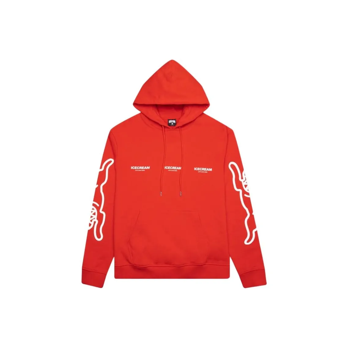 Мороженое Fire Red Унисекс Свитшоты