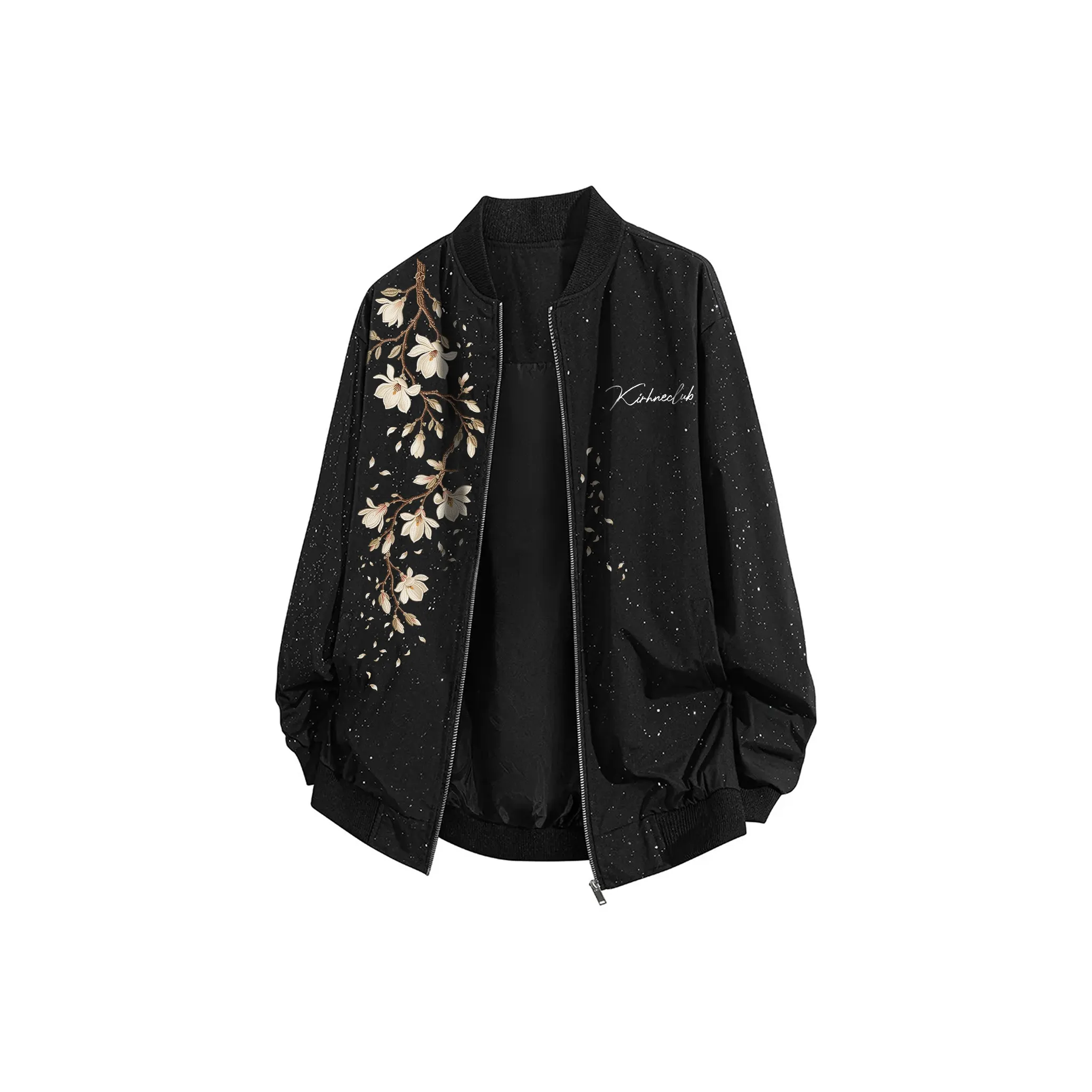 KIRHNE Black Baby'S Breath Унисекс Куртки