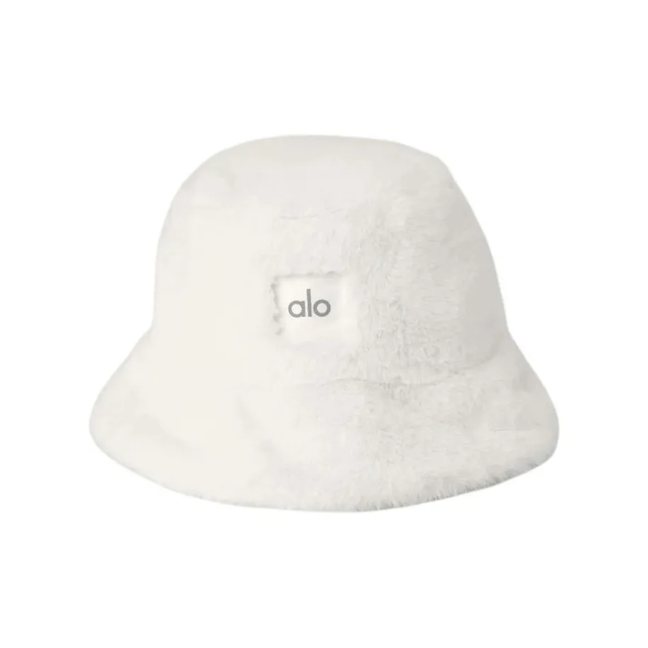Alo Yoga Искусственный мех Панамы Унисекс Белый