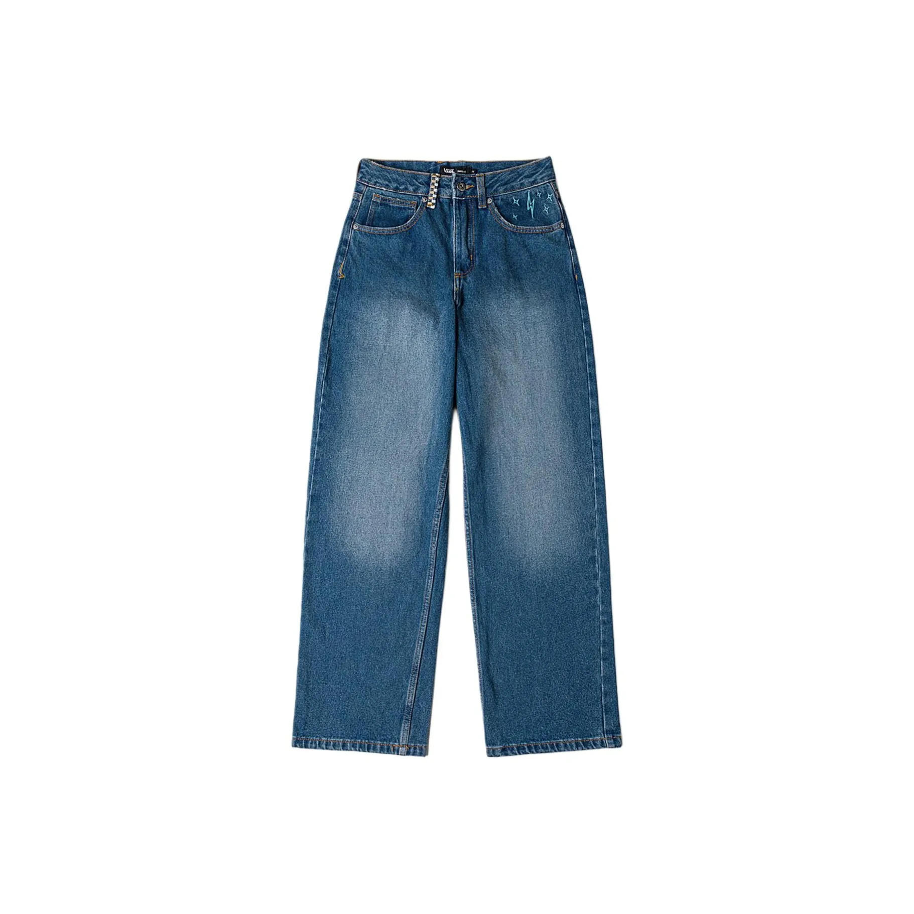 Vans Blue Women's Jeans Ванз Синий Женские Джинсы