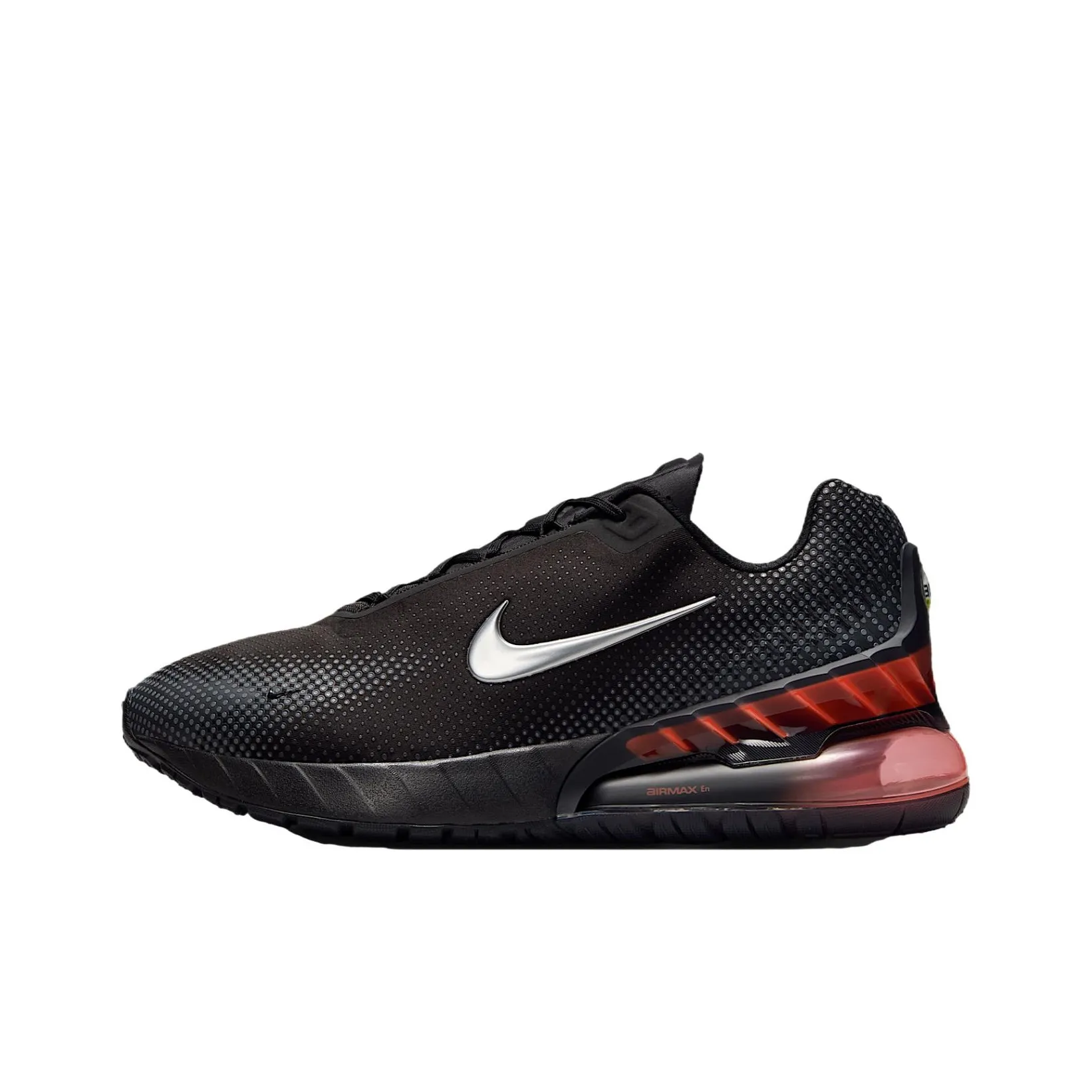 Nike Air Max Phoeni Поддержка Светоотражающие Беговые кроссовки Унисекс Черный Красный