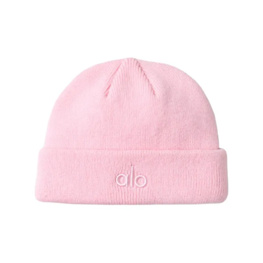 Alo Yoga Переработанный полиэстер Шапки-бини Унисекс Розовый