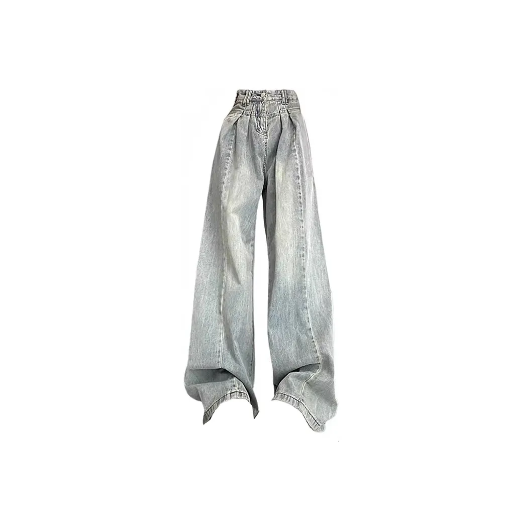 ABBY GODDESS Светло-синие джинсы Женские Джинсы