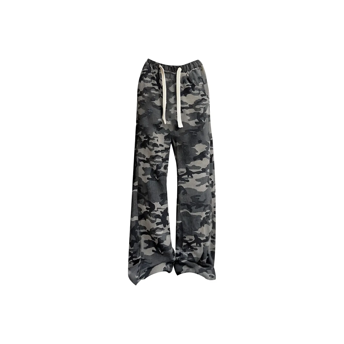 Qnxeey Камуфляж Унисекс Повседневные Штаны