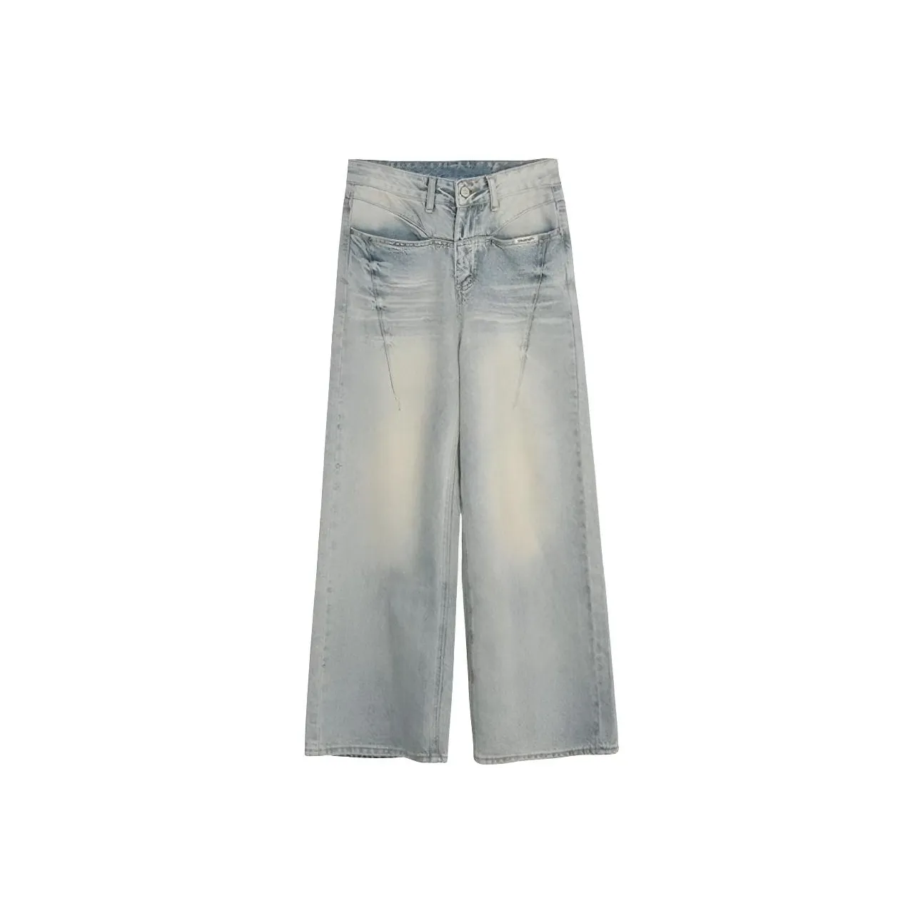 JOPPTI Blue Women's Jeans JOPPTI Синий Женские Джинсы