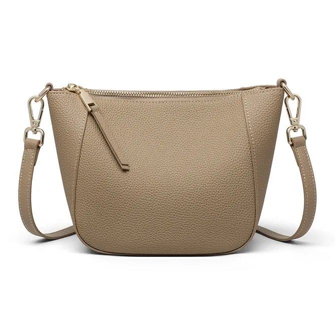 MILLIE'S Сумка через плечо из коровьей кожи стандартная женская слоновая серый