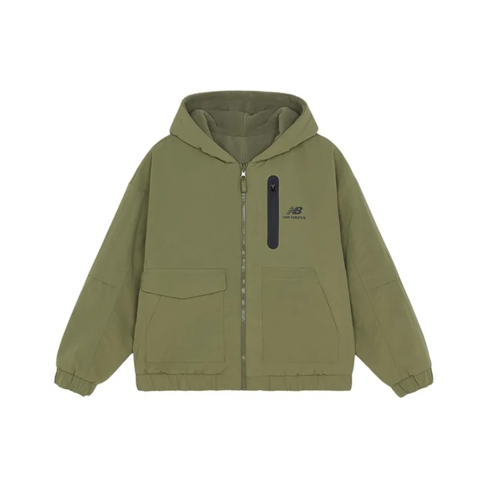New Balance Армейский зеленый Женский Куртка