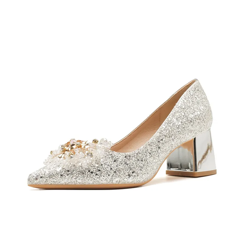 Varib Грубый каблук Высокие каблуки 5 см Женские