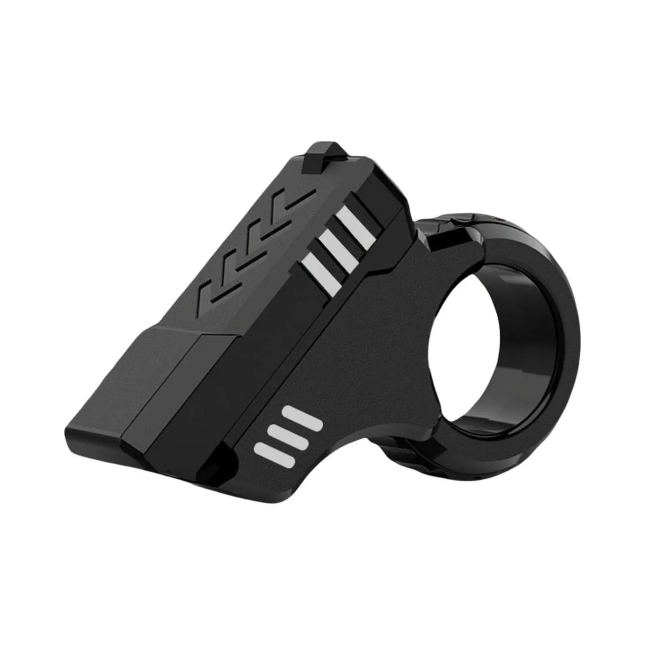 AECELI Ручной PUSH Карта с откидной крышкой + Ratchet Композитный Novelty Кольца для пальцев EDC игрушки