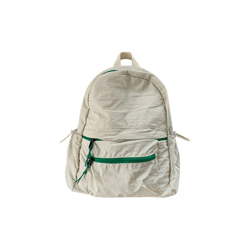 Vack Нейлон Рюкзак Унисекс Экрю Черный Желтый