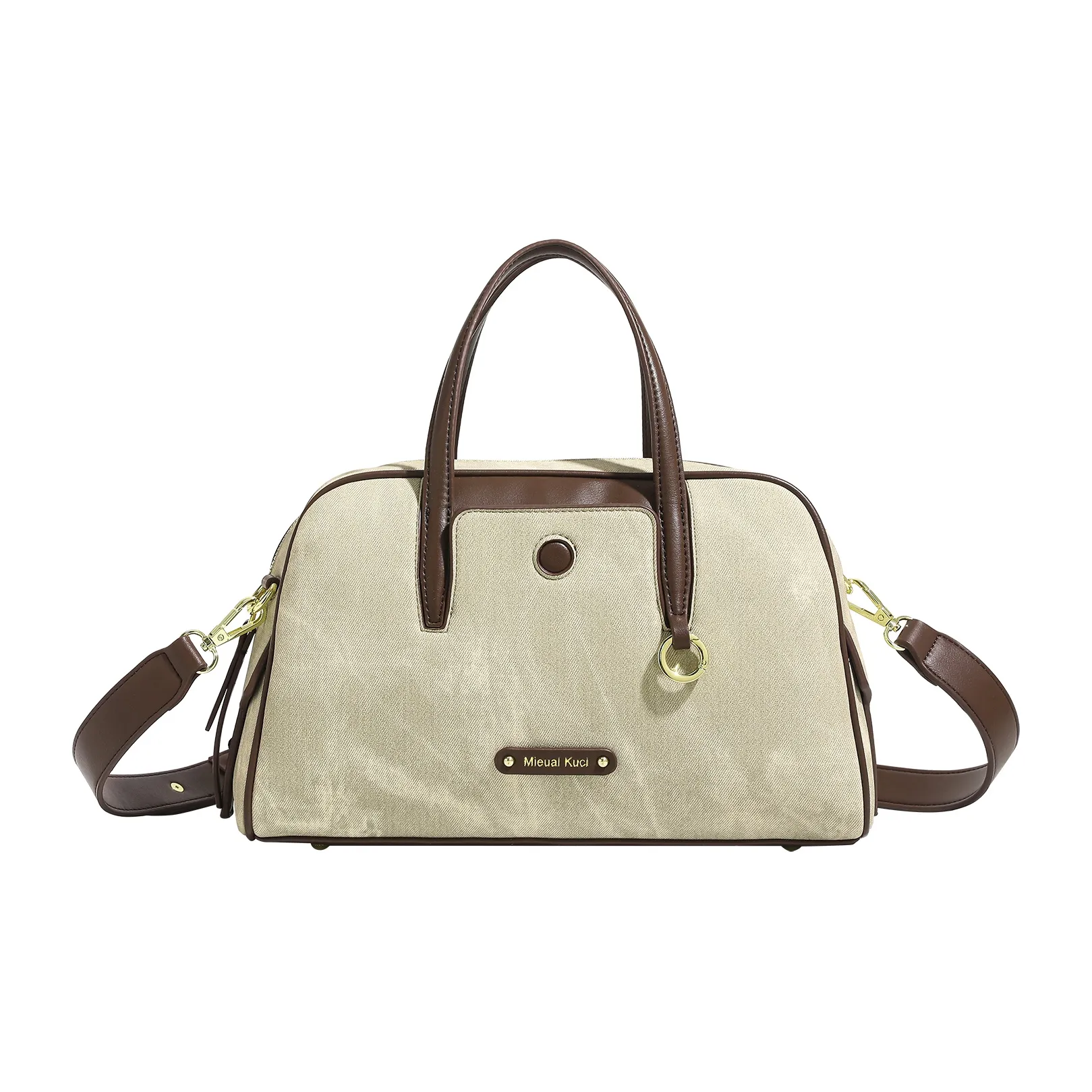 SMILE FOCUS Микрофибра Синтетическая Кожа Одно Плечо Сумка Женская Зеленая