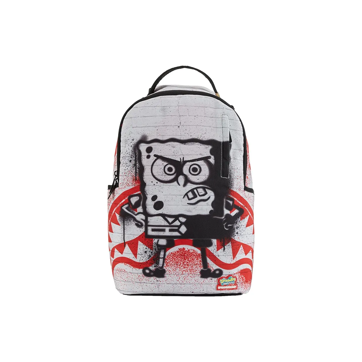 SPRAYGROUND Полиэстер Рюкзак Стандартный Унисекс Черный Белый Красный