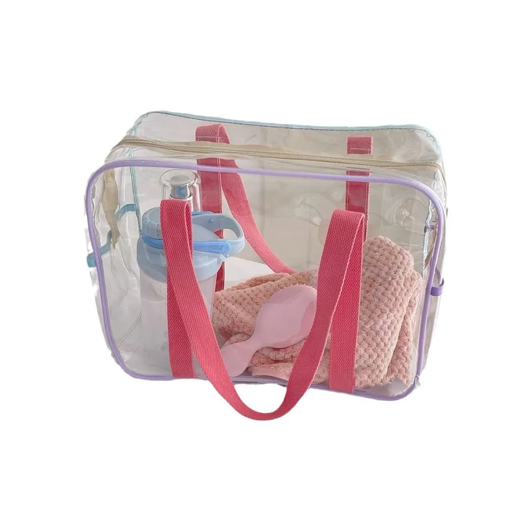 ARTMISS ПВХ Прозрачный Макарон Цвет Косметичка Водонепроницаемый БЕАЧ БАГ Плавание Хранение Водонепроницаемый И Водонепроницаемый Репеллент для Воды