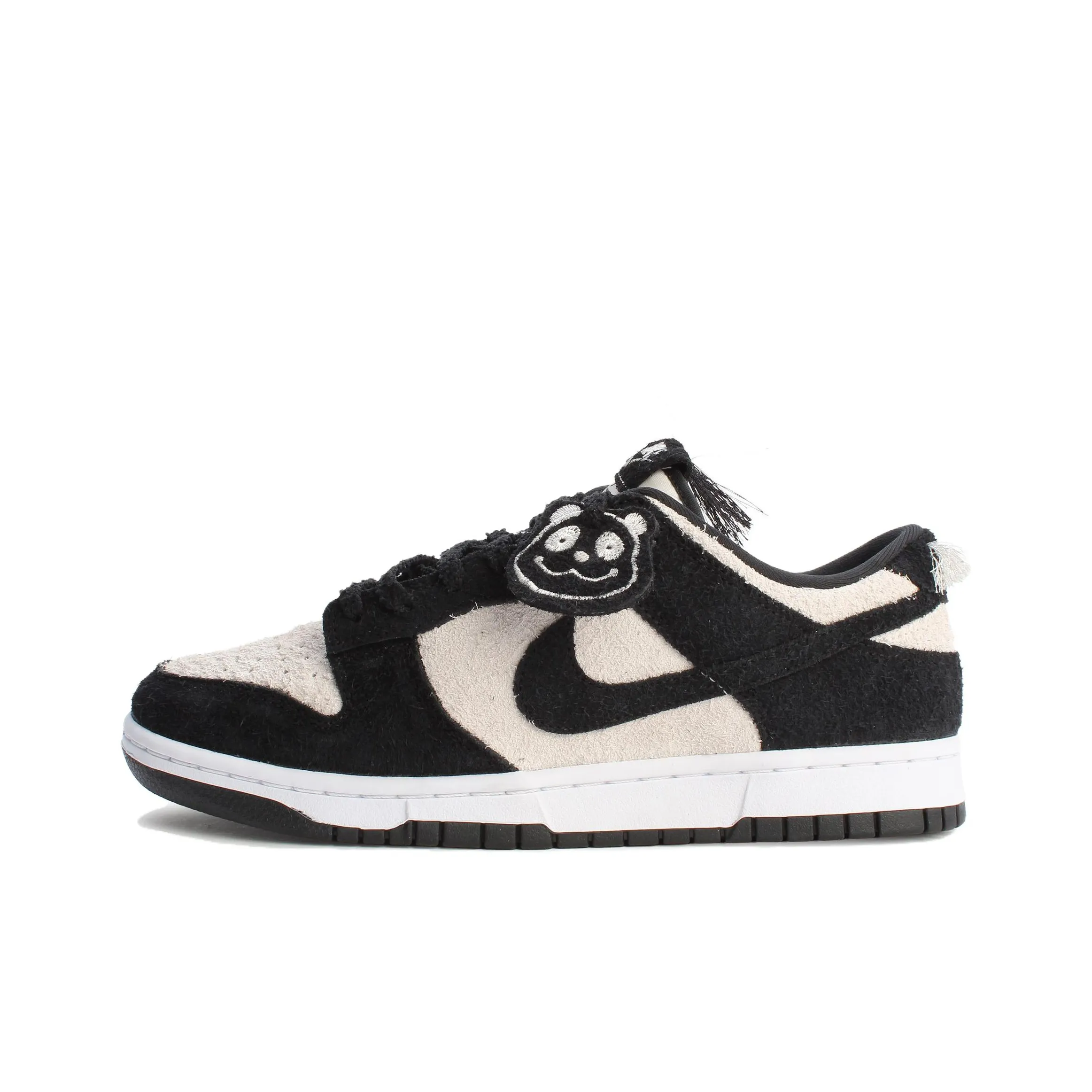 Nike Dunk Скейтборд Кроссовки Унисекс Белый Черный