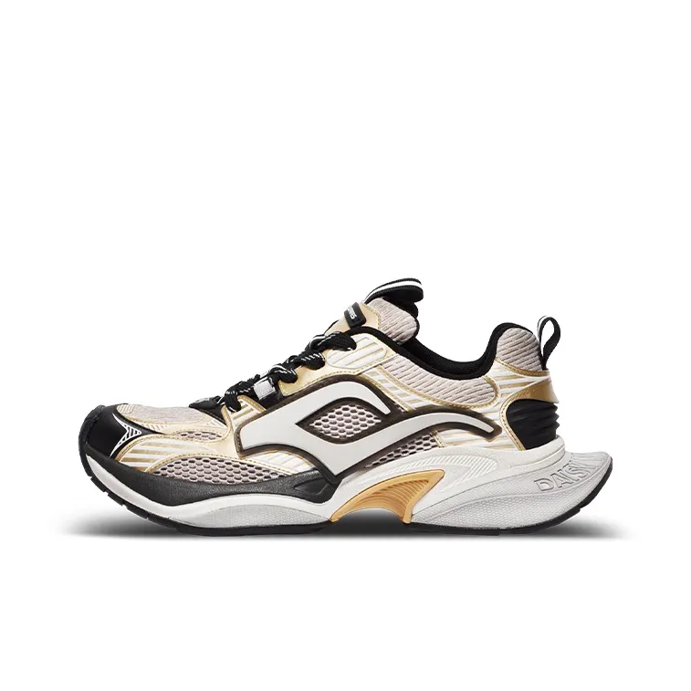 DAISY FELLOWES Magic Plate Collection Низкие кеды с толстой подошвой Черный/Золото Унисекс