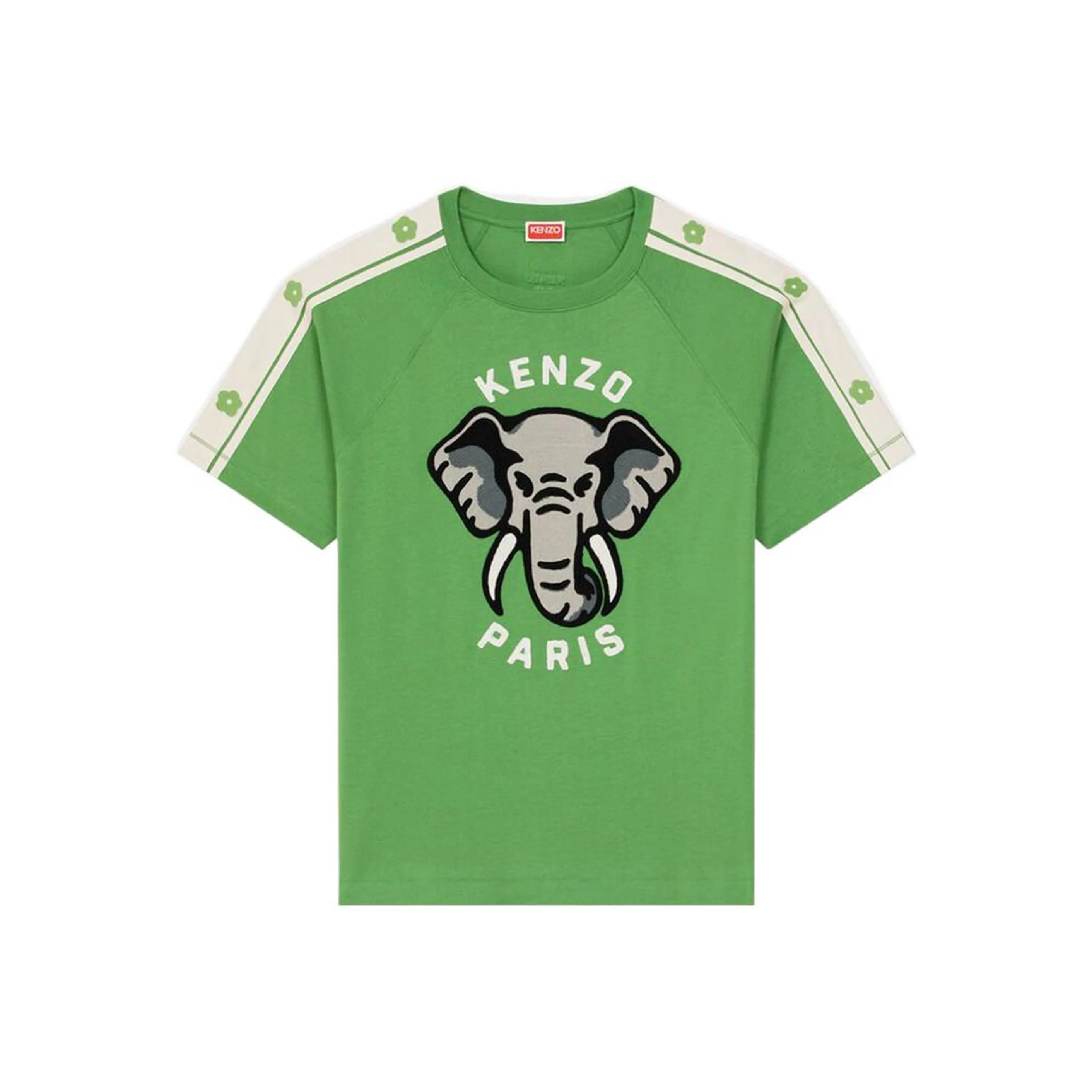 KENZO ELEPHANT Зеленый Мужской T-Рубашки