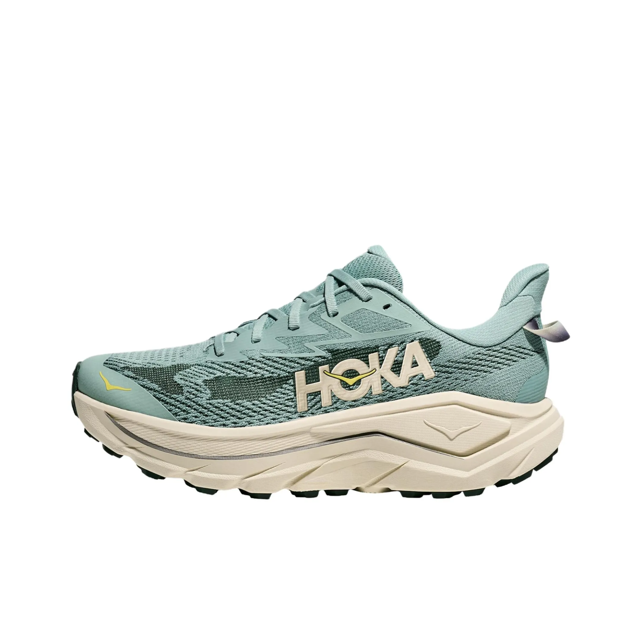 HOKA ONE ONE Challenger 8 Дышащие Поддерживающие Беговые Кроссовки Унисекс Зеленые