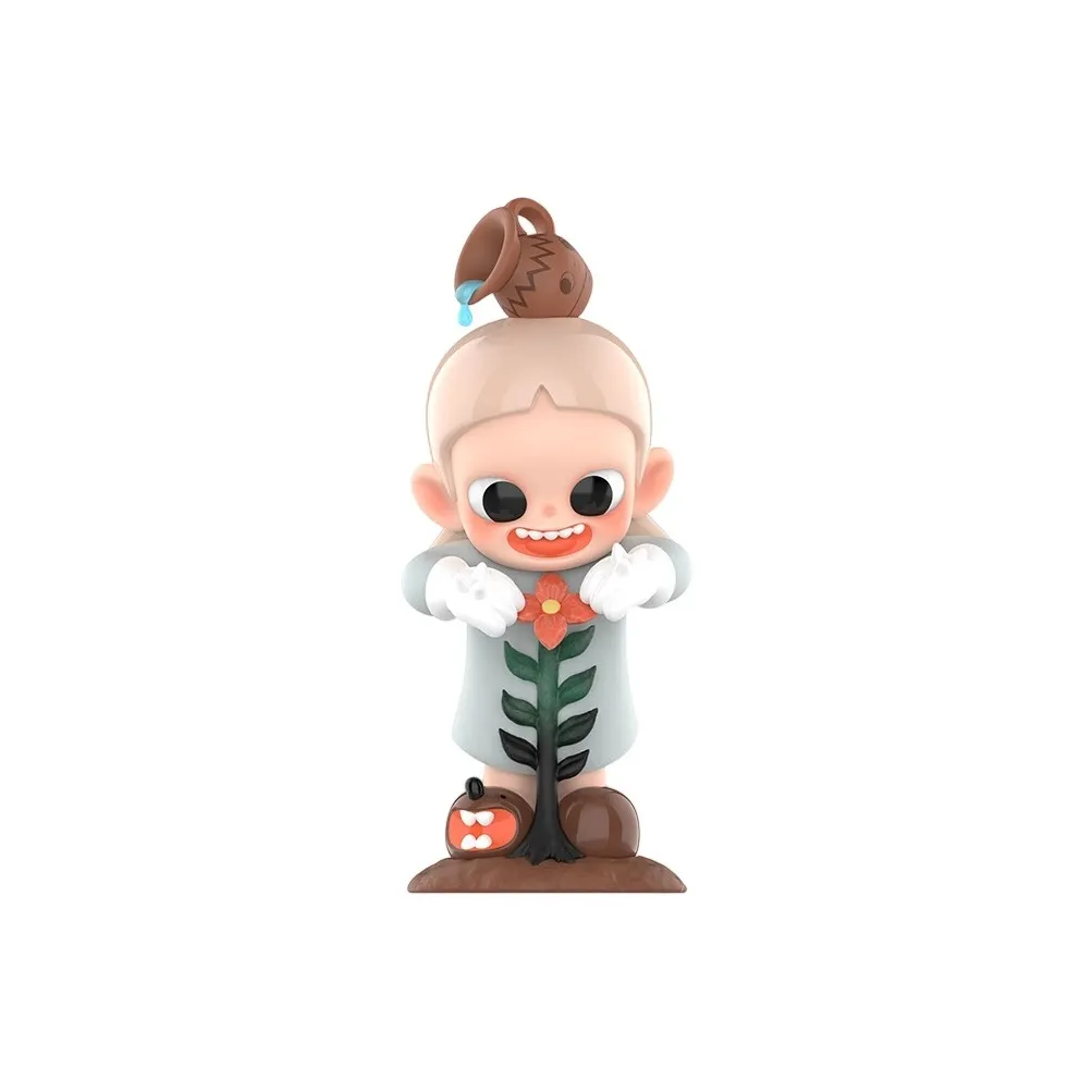 POP MART Zsiga A Маленькие Красные Цветы Прозрачная Слепая Коробка с Карточкой