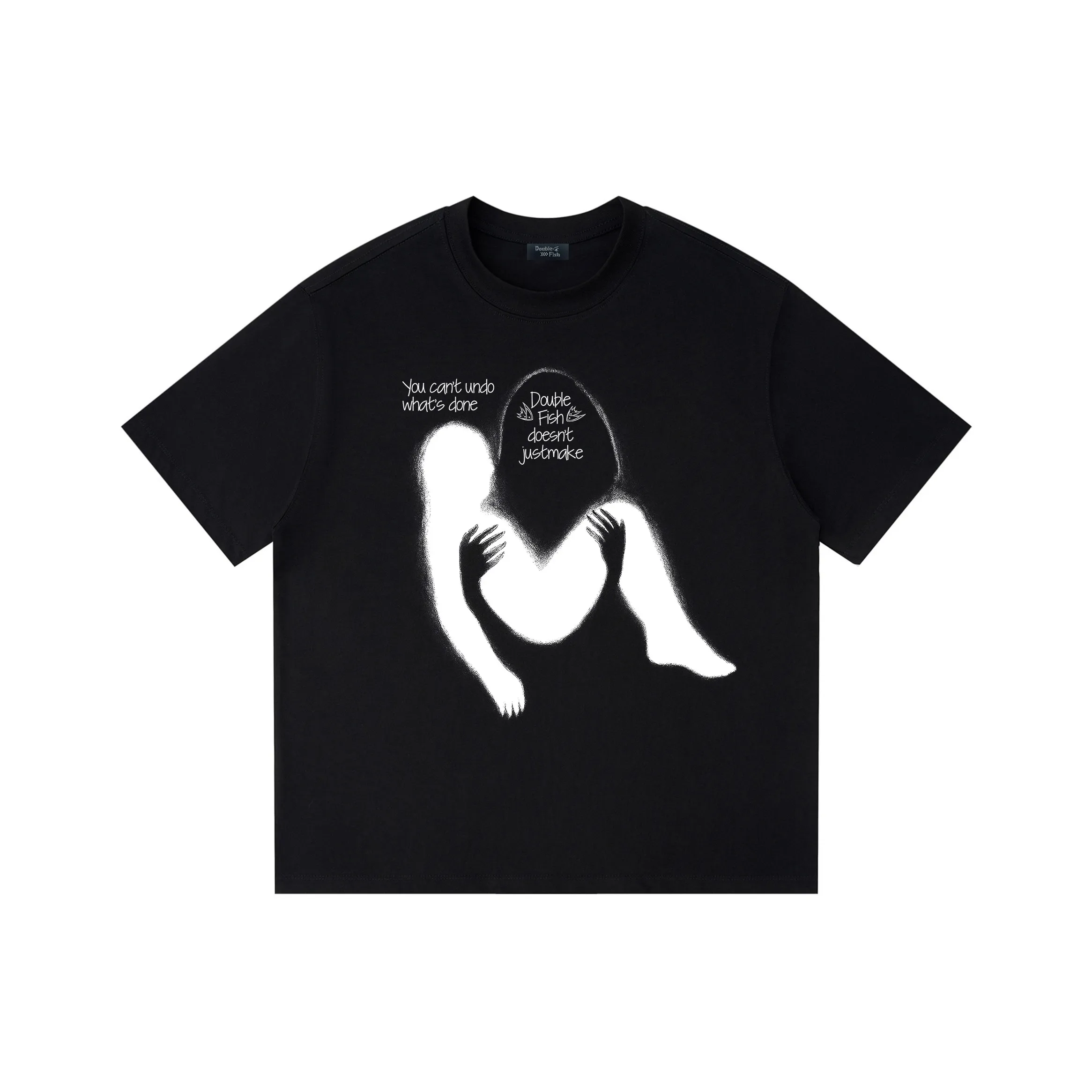 Двойная рыба Унисекс T-рубашки