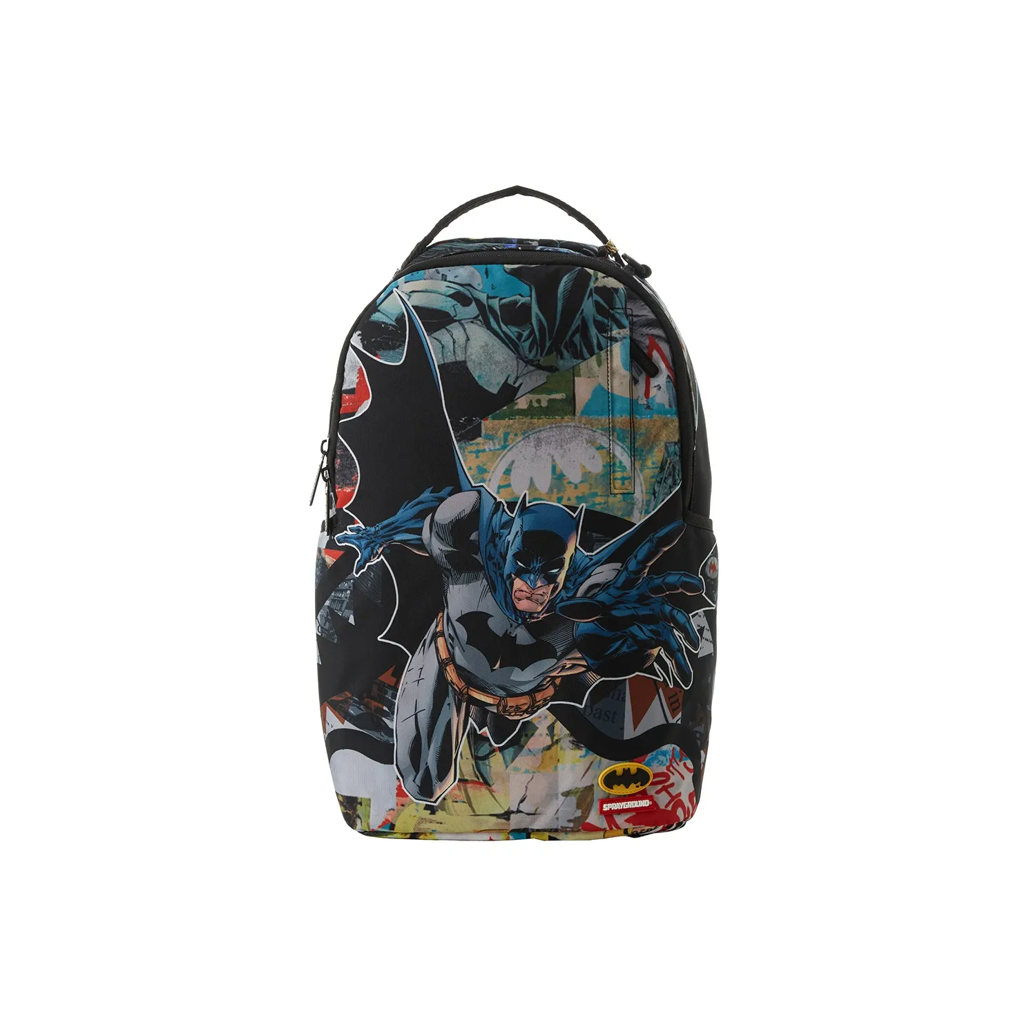 SPRAYGROUND Batman Collaboration Polyester Backpack Men's Multicolor
