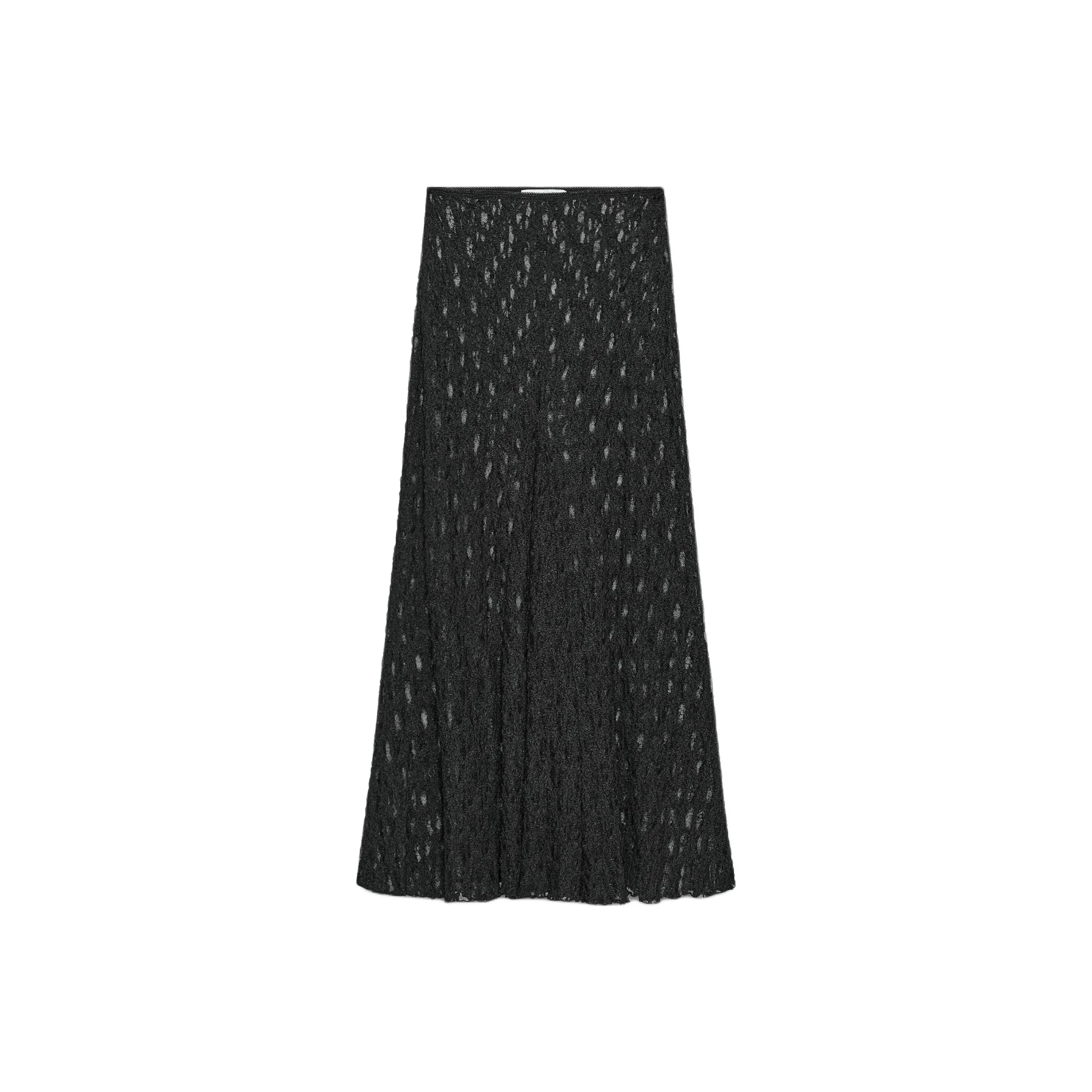 ZARA Черные Женские Повседневные Длинные Юбки