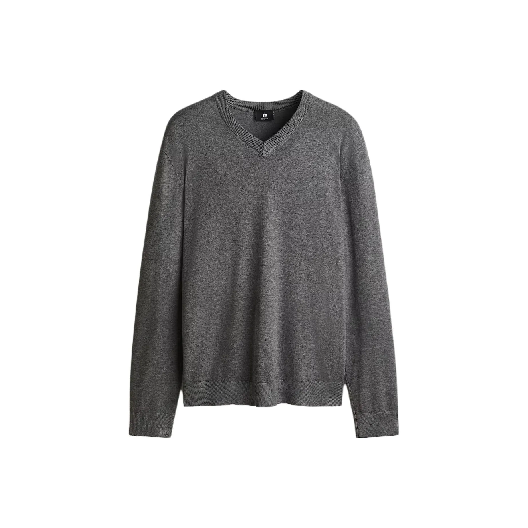 H&M Темно-серые мужские свитеры