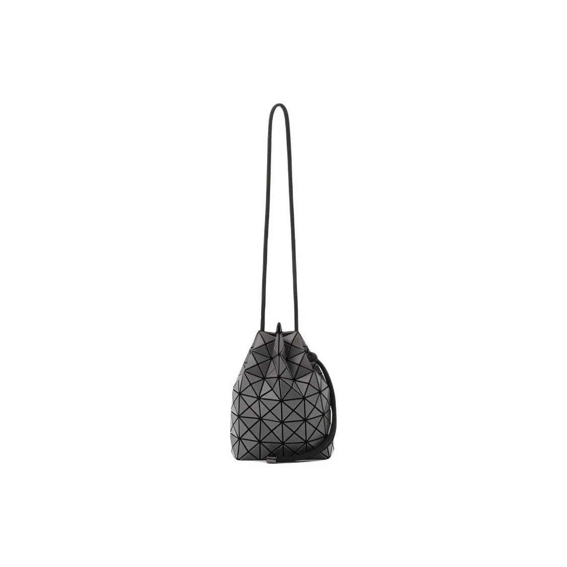 ISSEY MIYAKE Polyvinyl Chloride Resin Crossbody Bag, Shoulder Bag Women's Charcoal