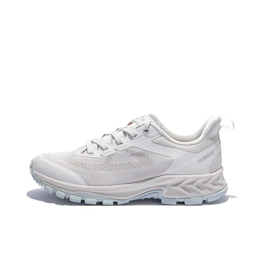 TOREAD Износостойкий Дышащий Противоскользящий Низкий Топ Походная обувь Женская Серый Зеленый