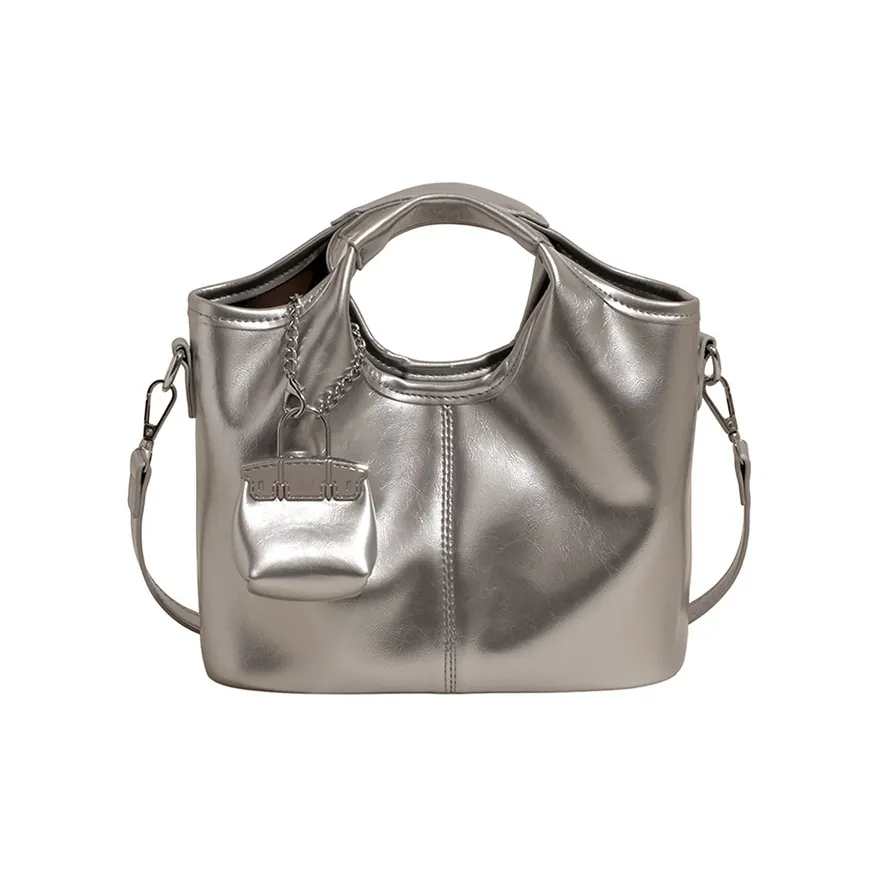 OKEKE ПУ (полиуретан) Сумка Стандартная Women's Silver White Black Pink