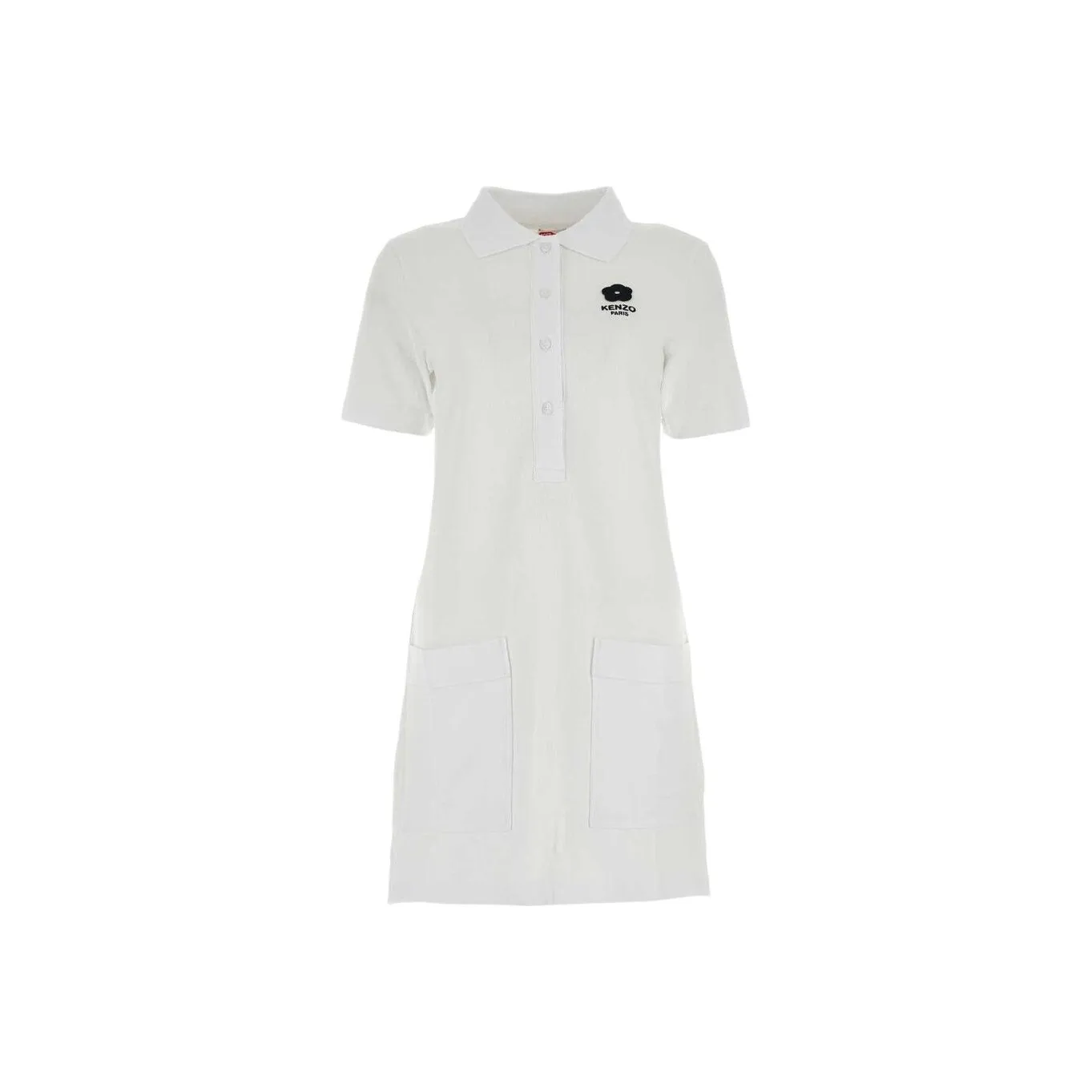 KENZO Short-Sleeved Dresses Women's White