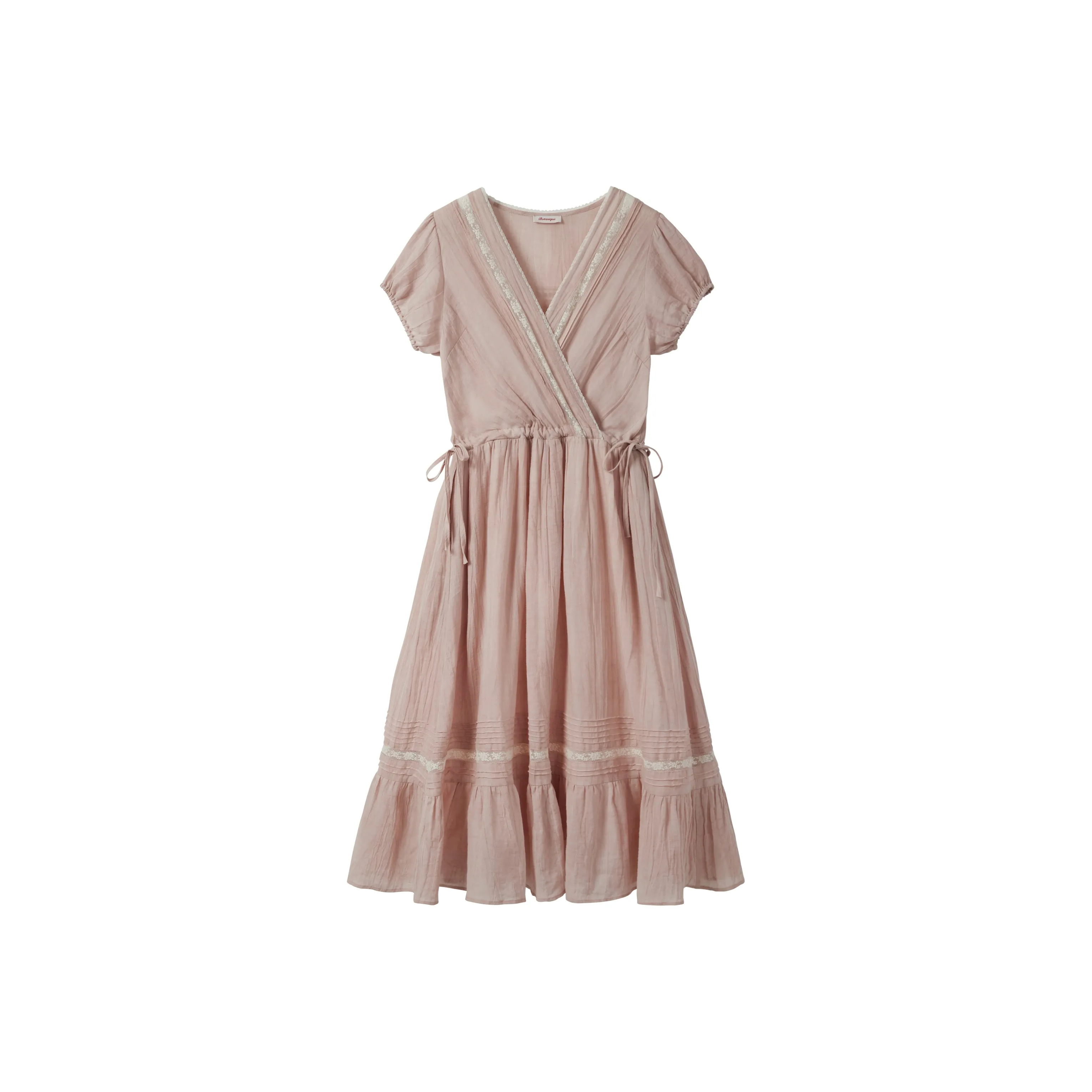 BOTANIQUE Короткое платье с короткими рукавами женское