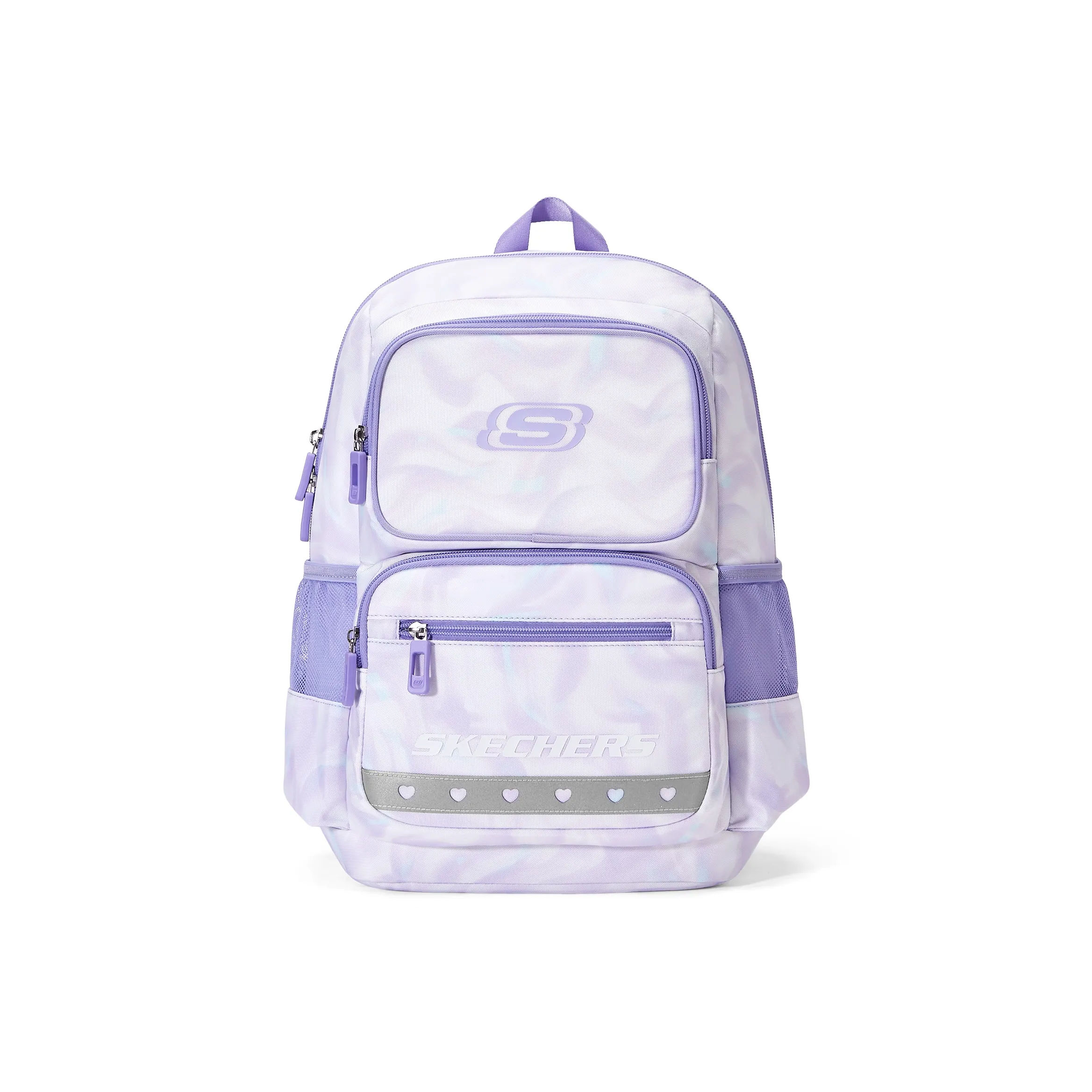 Skechers Ткань Студенческая Сумка Свежий Фиолетовый