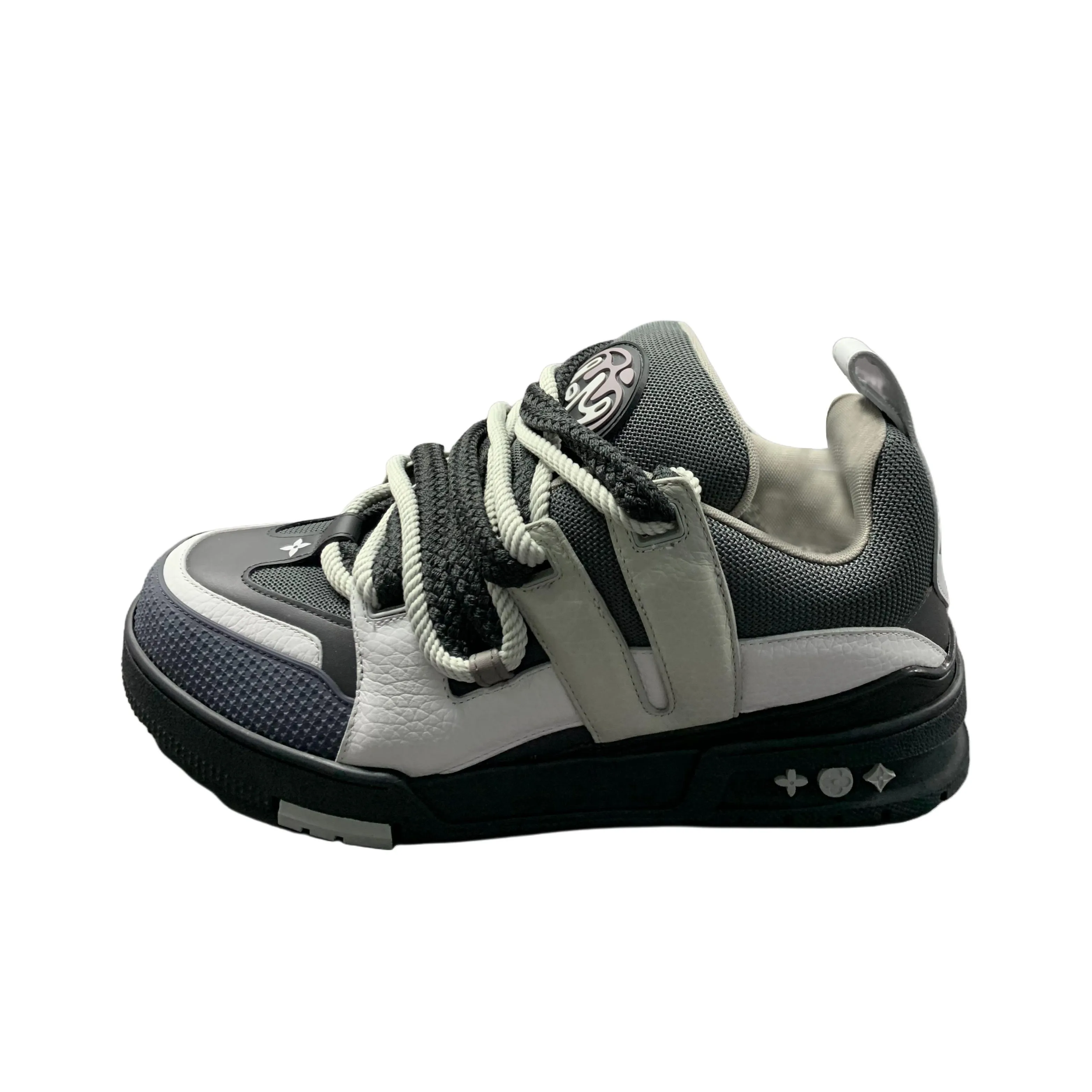 LOUIS VUITTON Skate Sneakers 'Grey Black'
