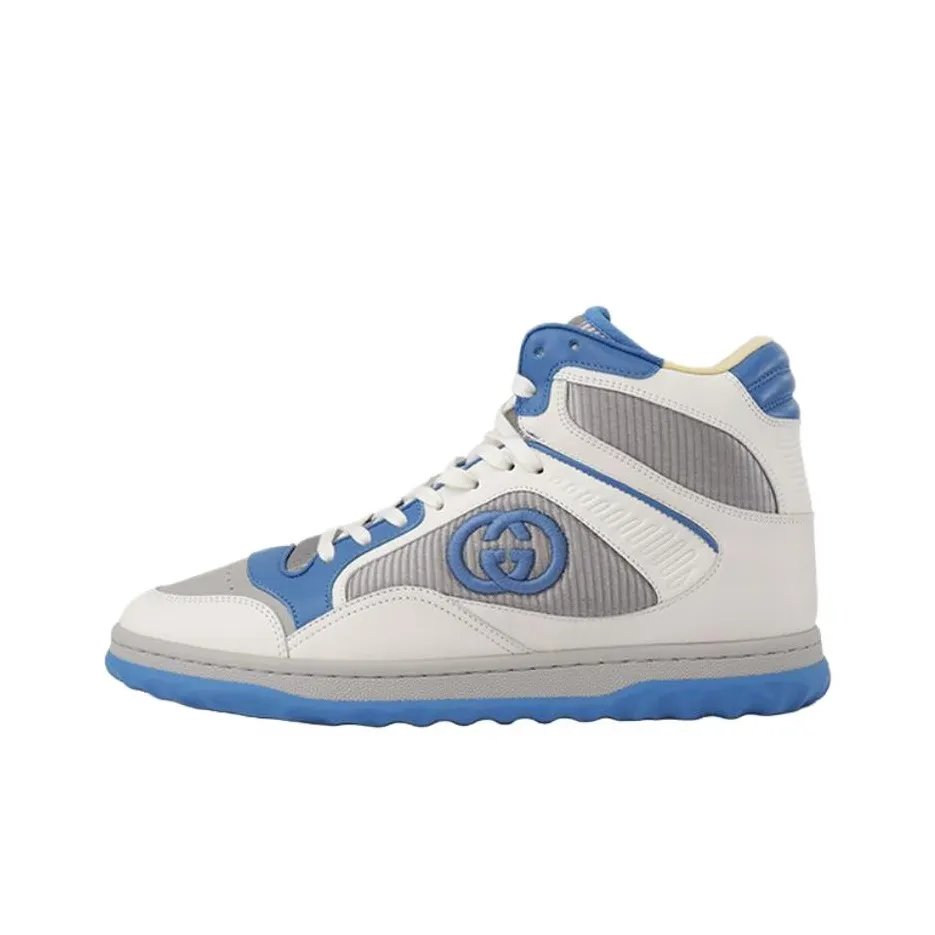 GUCCI Mac80 High-top Leather Sneakers