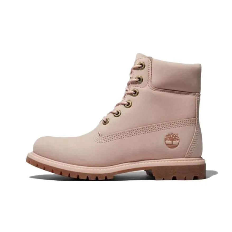 Timberland 6 Inch Tagged Boots 'Pale Pink' Women's