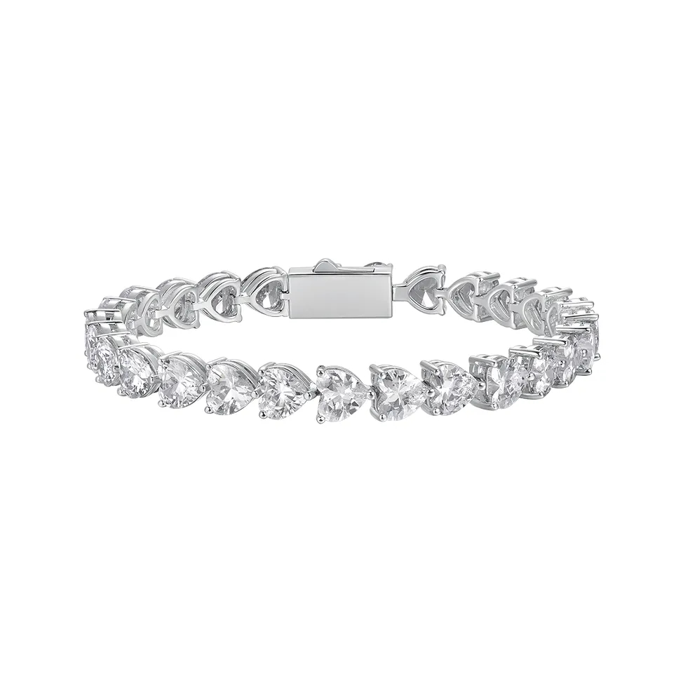 Sunshifen 18К Белое Золото с Покрытием Медные Браслеты Унисекс