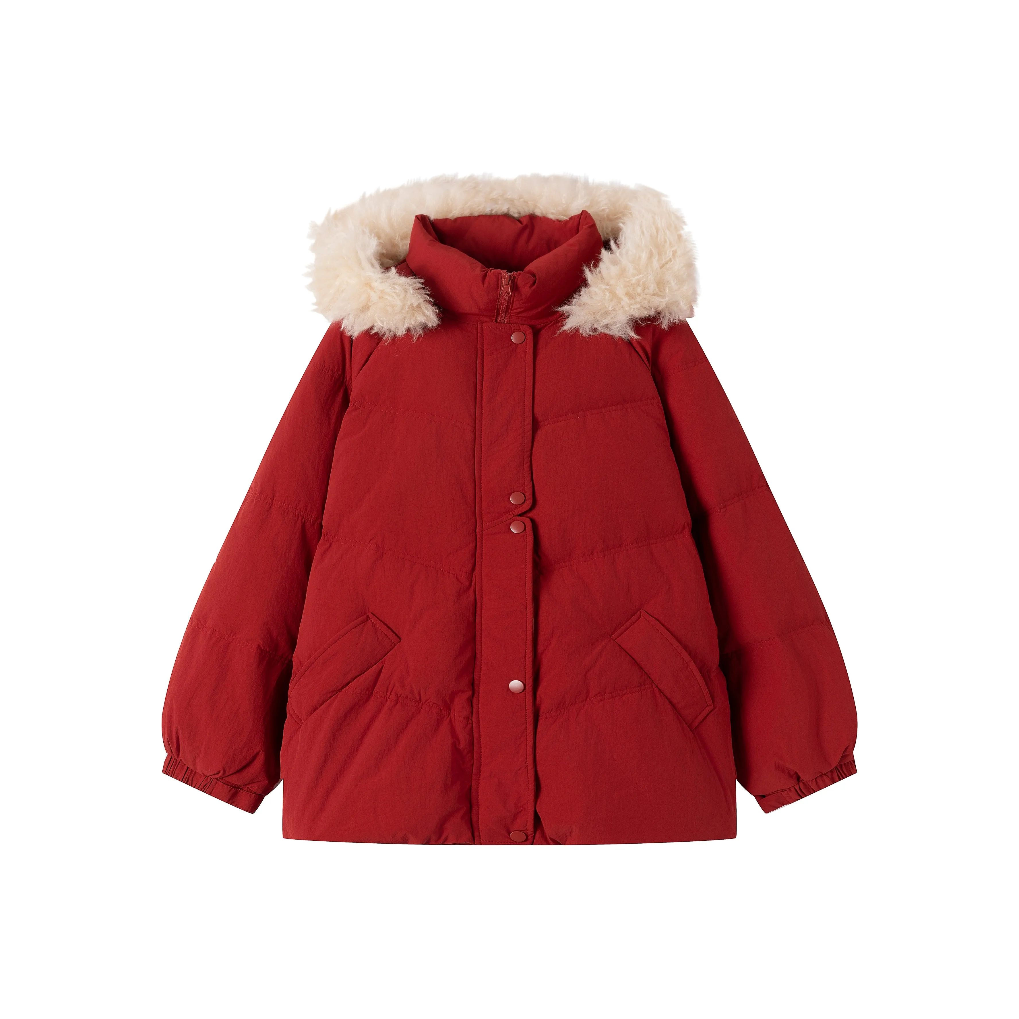 Canstore Christmas Red В наличии Женские Пуховики