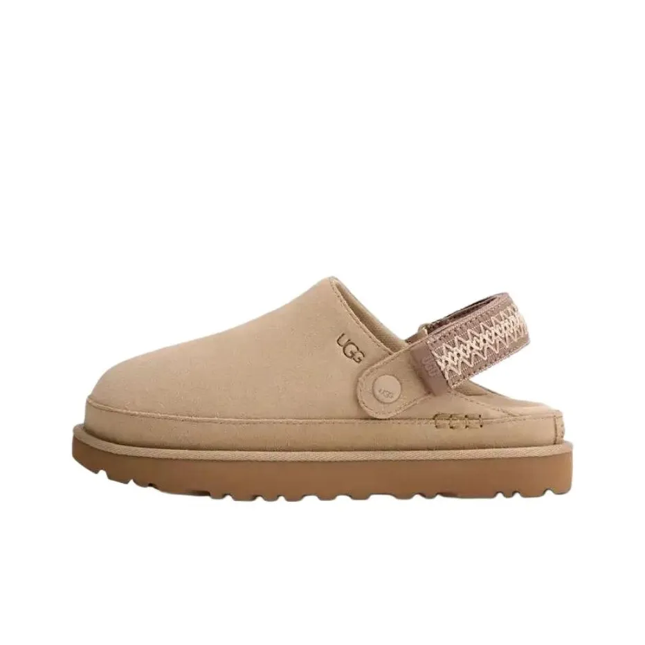 UGG Goldenstar Clog Casual Женские Бежевый