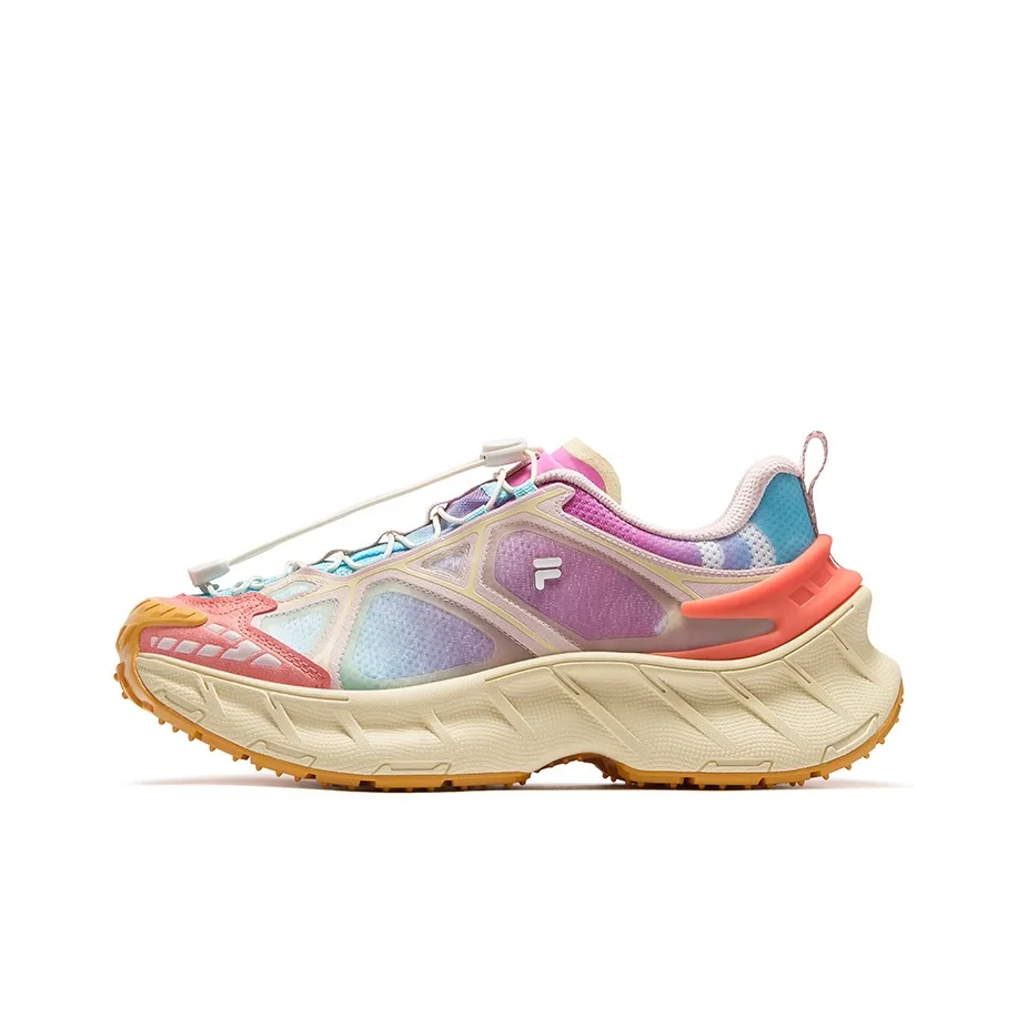 FILA FUSION Ледниковый Обувь Кэжуал Женская Синий Красный