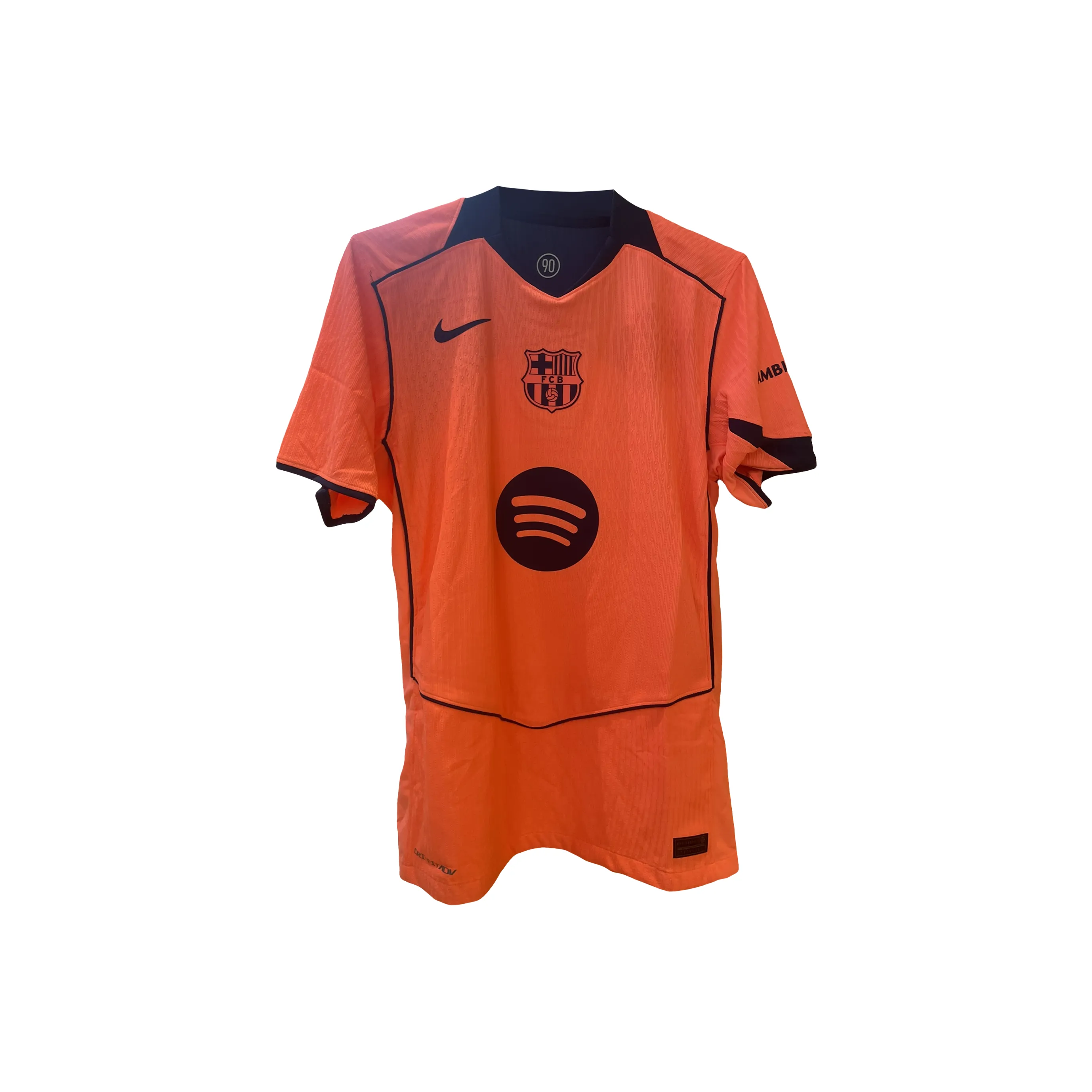 Nike Orange Unisex Футбольные Джерси