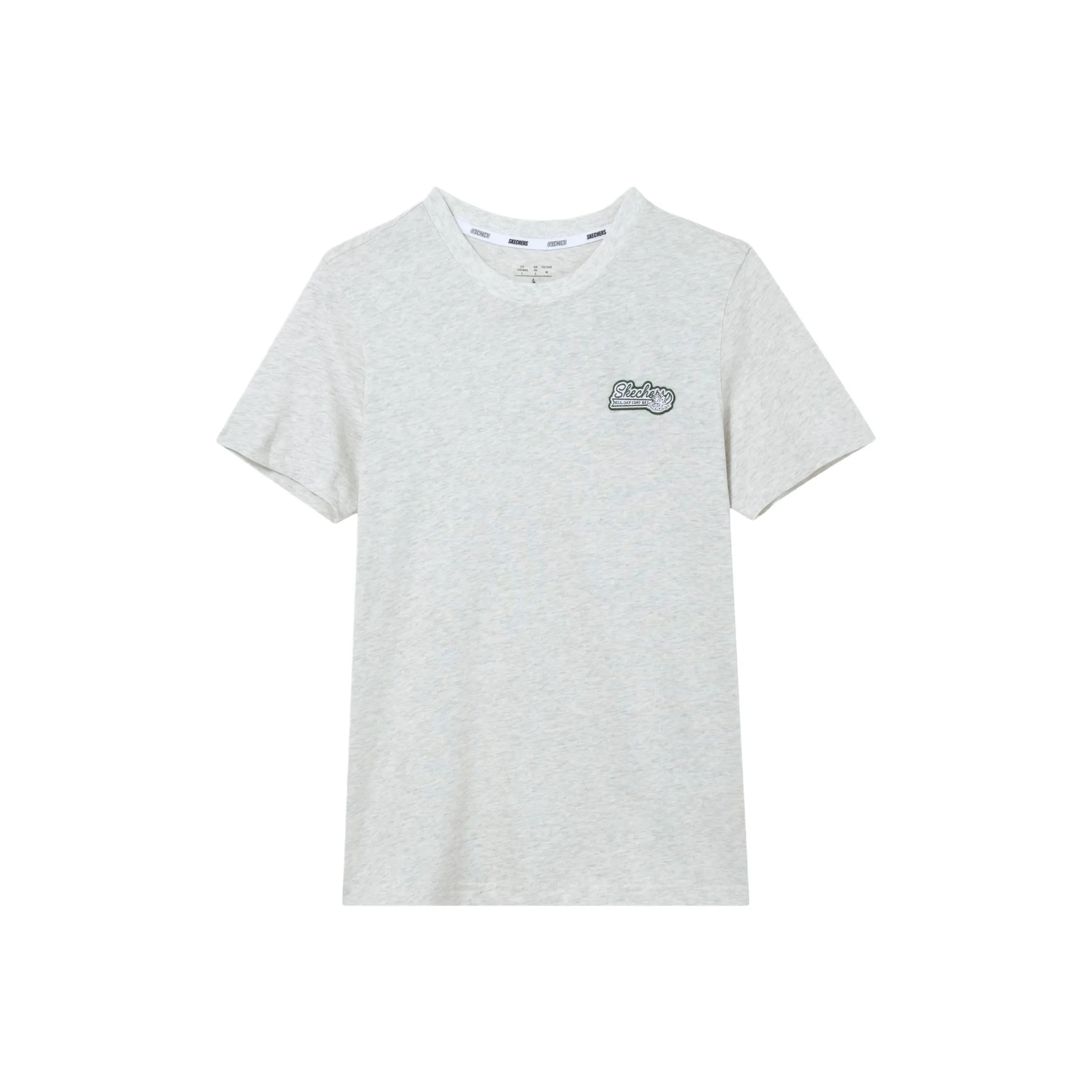 Skechers T Shirt Women's Light Heather Gray