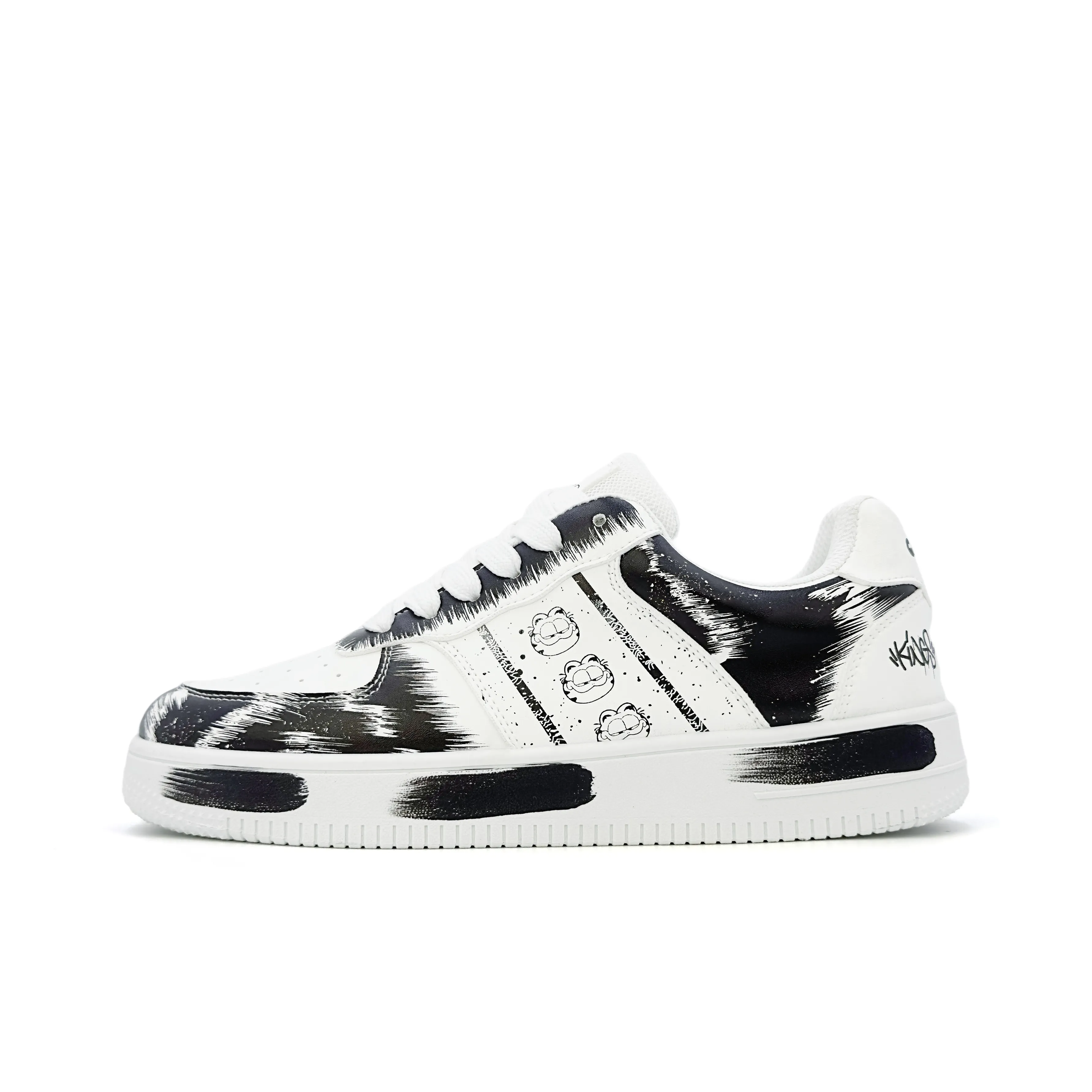 JIAFEIMAOJIAZU Амортизация Увеличение Высоты Устойчивость к Износу Противоскользящие Низкие Кроссовки для Скейтбординга Мужские